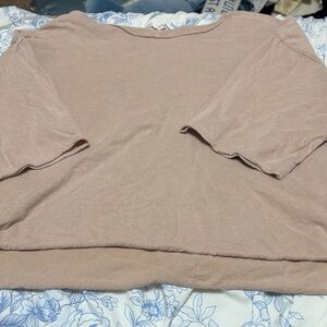 Double Zero Blush Short Sleeve Top